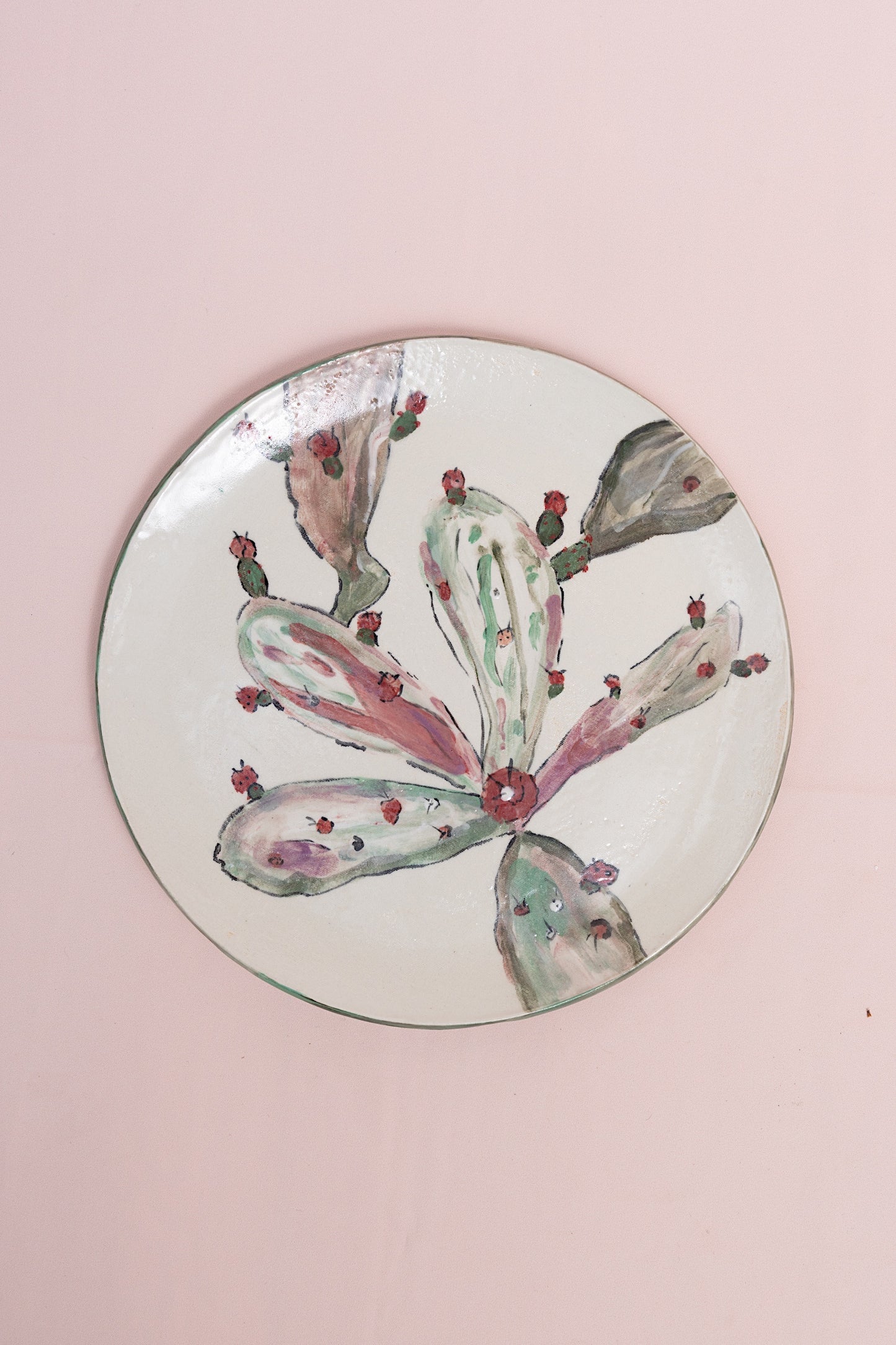 The Prickly Bloom Plate