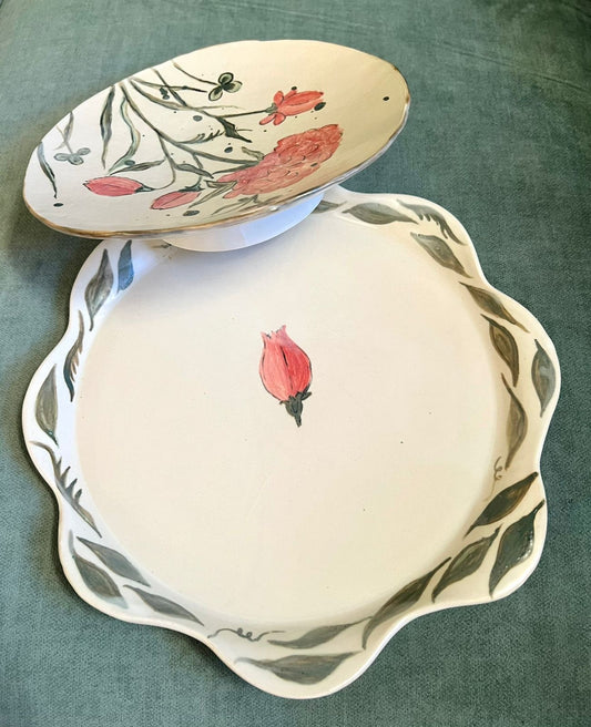 Still Garden Plates - Set of 5